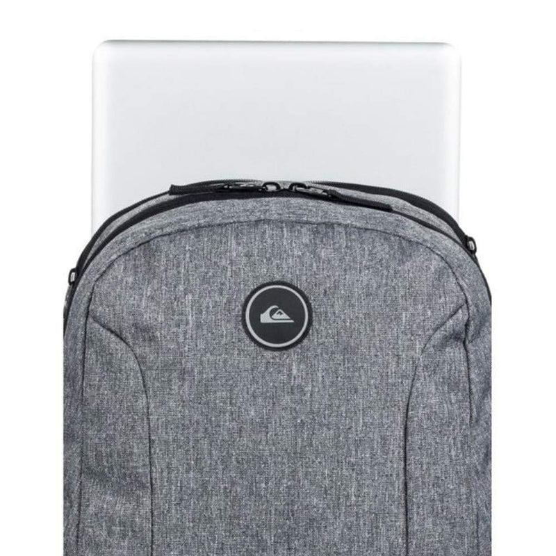 Quiksilver Schoolie Backpack in Light Grey Heather - backpacks4less.com