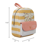 Pokemon Sketched Pikachu with Removable Pokeball Coinpurse Women's Mini Backpack