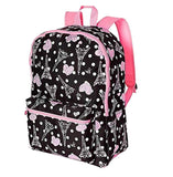 Justice Girls Paris Backpack Black - backpacks4less.com