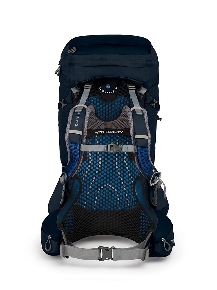 osprey anti gravity backpack Osprey Packs Osprey Pack Atmos Ag 65 Backpack, Unity Blue, Small