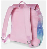 Justice Get Happy Ombre Sequin Rucksack - backpacks4less.com