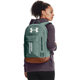 Under Armour Adult Halftime Backpack , Toddy Green Medium Heather (370)/White , One Size Fits All