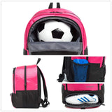 Tindecokin Girls Soccer Bag - Youth Soccer Backpack Football & Basketball & Volleyball Training Package - backpacks4less.com