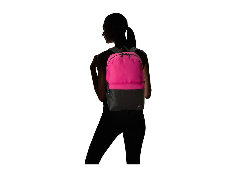 Champion Forever Champ Ascend Backpack Pink/Heather/White One Size - backpacks4less.com