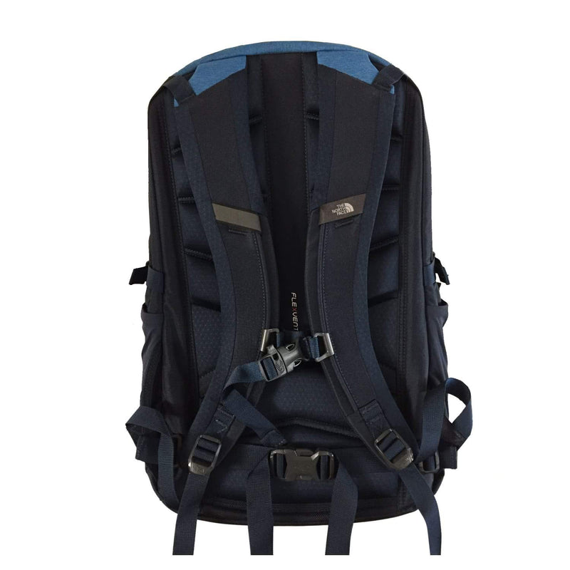 The North Face Surge Backpack Dish Blue Light Heather/Urban Navy - backpacks4less.com
