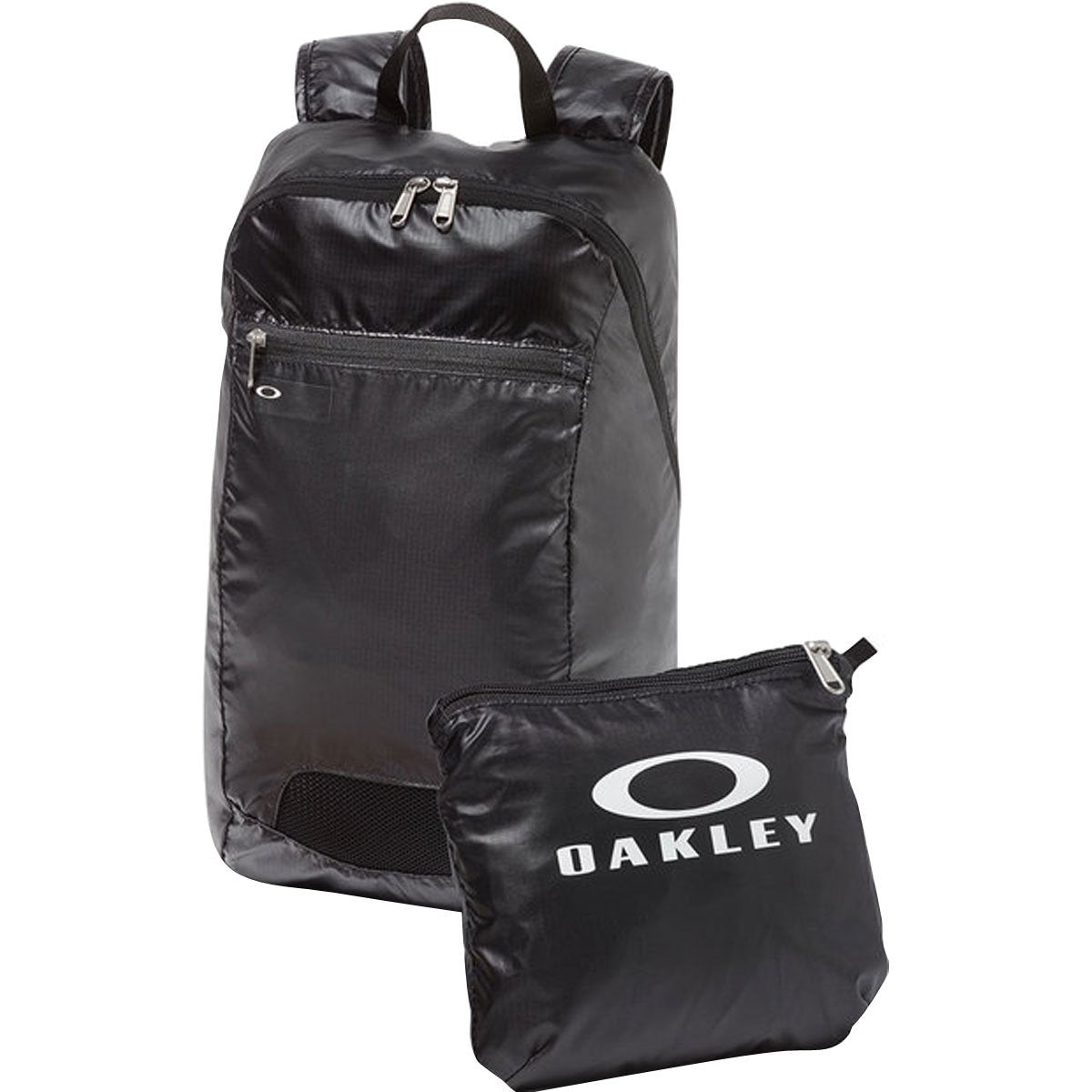 Oakley Packable Backpack, Blackout, One Size–