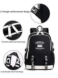 DarkT Stranger Things Backpack, Luminous School Bag, Laptop Backpack With USB Charging Port, Unisex College Daypack - backpacks4less.com