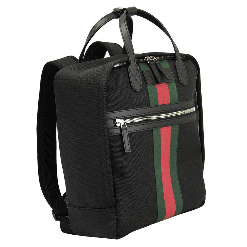Gucci Shelly Black Nylon Backpack 495558 - backpacks4less.com