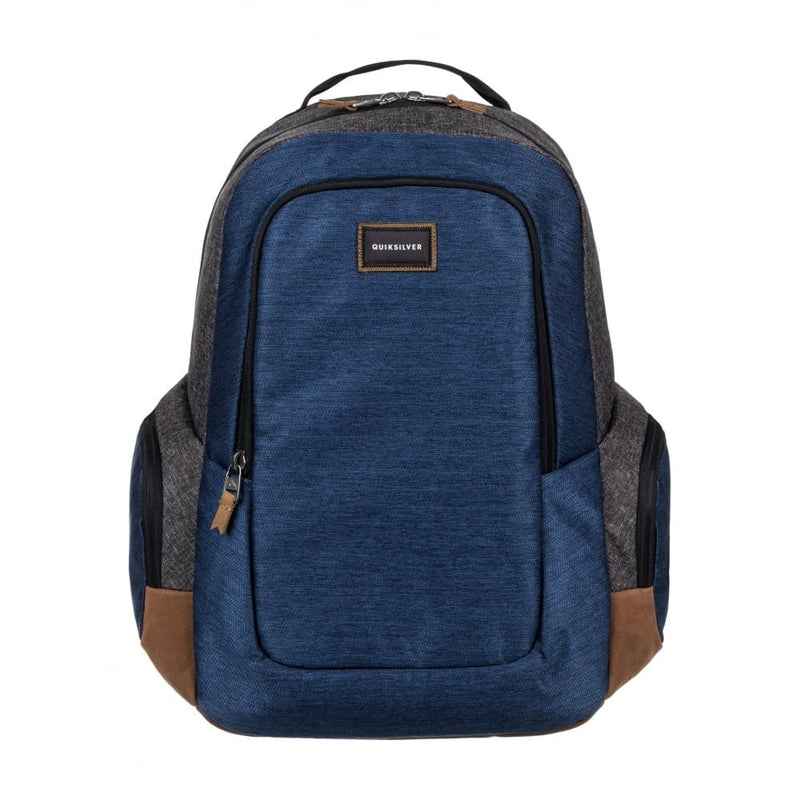 QUIKSILVER Schoolie Plus Backpack Medieval Blue Schoolbag EQYBP0343-BTE0 QUIKSILVER Bags - backpacks4less.com