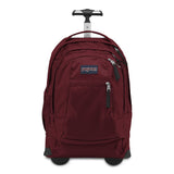 JanSport Driver 8 Rolling Backpack - Viking Red