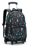 Meetbelify Boys Rolling Backpack Backpacks with Wheels for Boys for School Big Kids Roller Backpack on Wheels - backpacks4less.com