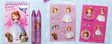 Deluxe Princess Sofia the First Rolling Backpack with 6 pcs set - backpacks4less.com