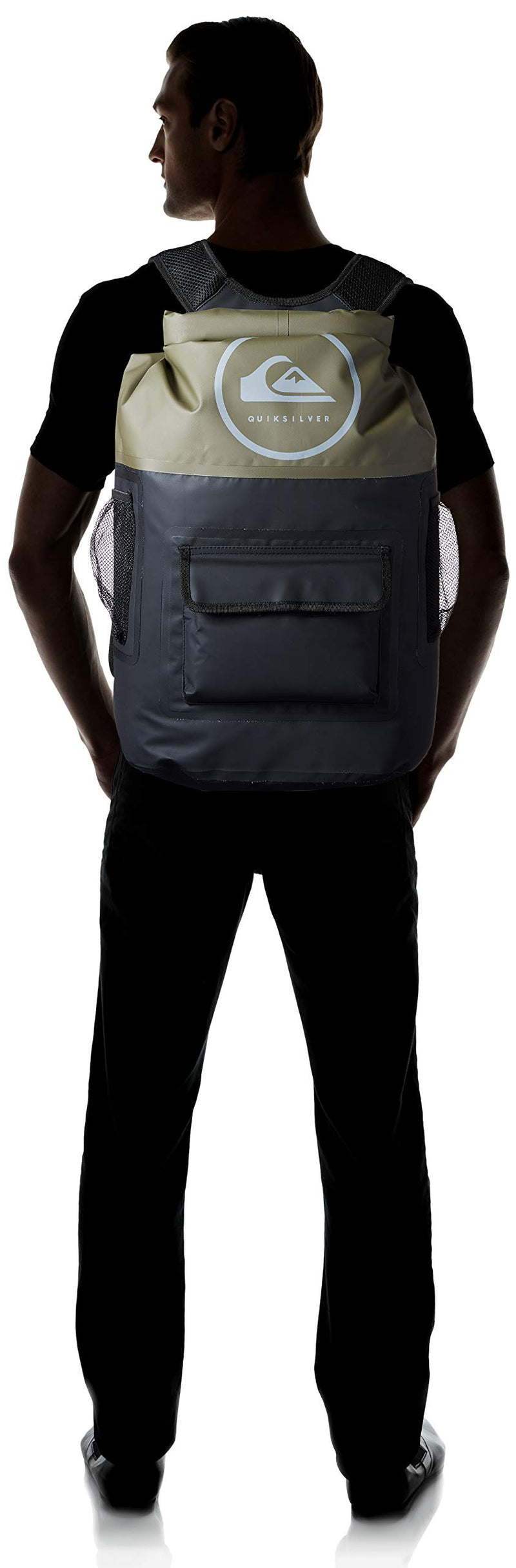 Quiksilver Men's SEA STASH Backpack, thyme 1SZ - backpacks4less.com