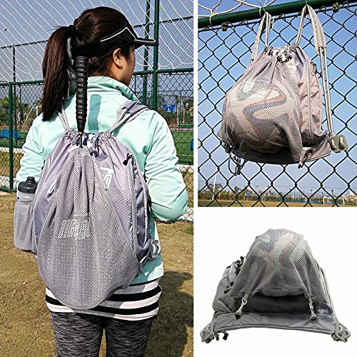 Tigerbro Soccer Backpack for Youth Kids Girls Boys Women Men Sports Bag for Basketball Football with Ball Holder Shoe Compartment Waterproof - backpacks4less.com