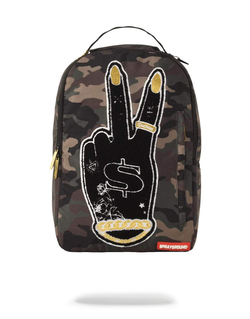 Sprayground Dream Doll Camo Backpack (O/S, Multi) - backpacks4less.com