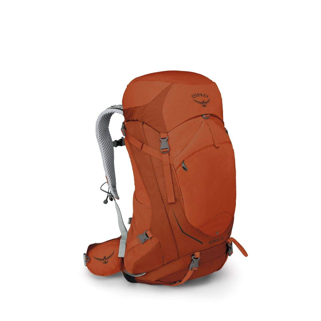 Osprey Packs Stratos 50 Backpacking Backpack, Black, M/l, Medium/Large - backpacks4less.com