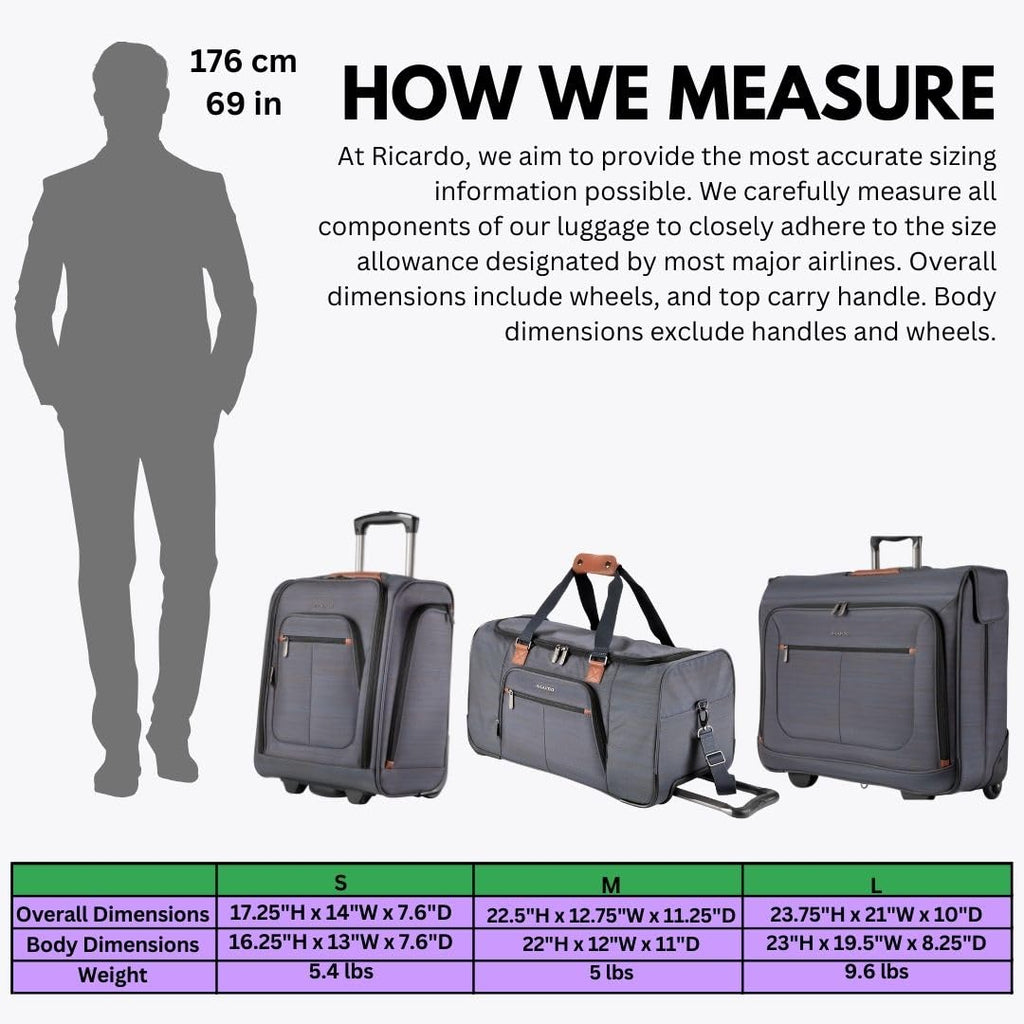 Ricardo Beverly Hills Montecito 2.0 Softside Underseat Carry On Luggag backpacks4less