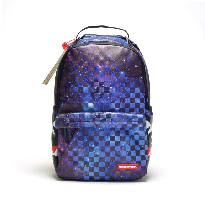 Sprayground GALAXY SHARKS Unisex Backpack - 910B2288NSZ - BLACK/MULTI - backpacks4less.com