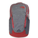 The North Face Vault Backpack, TNF Dark Grey Heather/Cardinal Red, One Size - backpacks4less.com