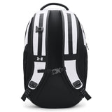 Under Armour Adult Hustle Pro Backpack , White (100)/Black , One Size Fits All