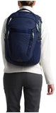 The North Face Women's Surge Backpack, Montague Blue Light Heather/Cloud Blue - backpacks4less.com