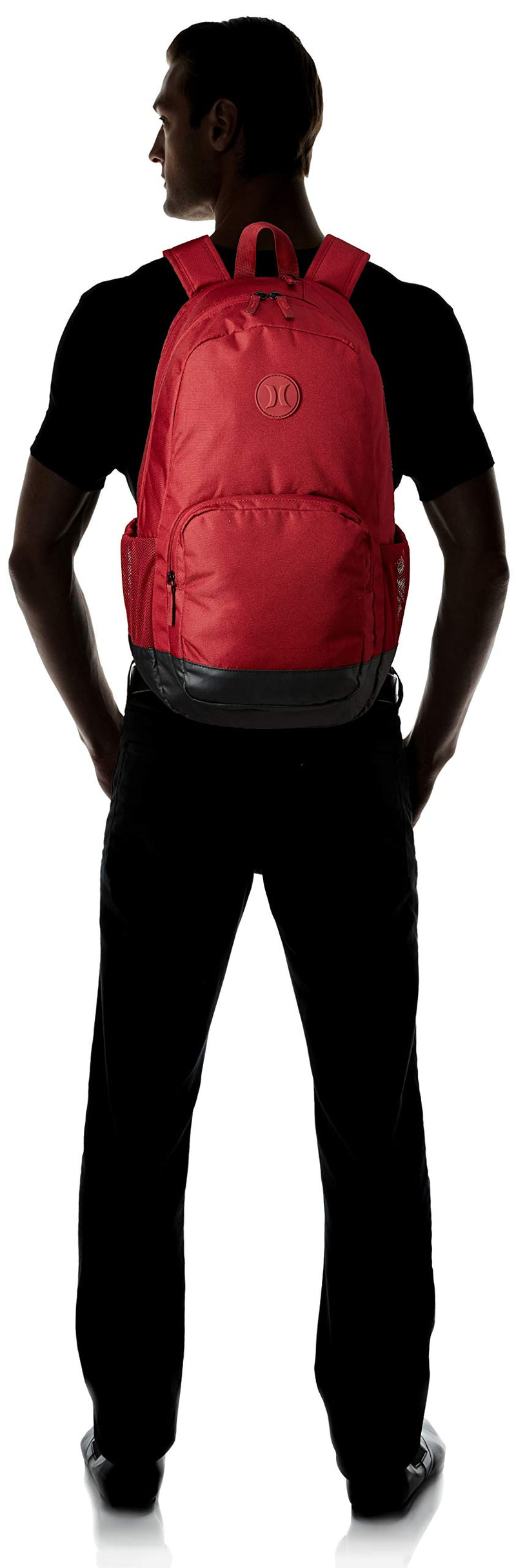 Hurley Renegade II Solid Backpack, Team Red, One Size - backpacks4less.com