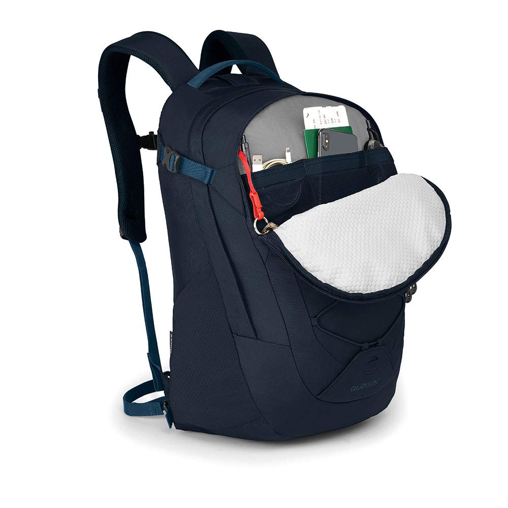 Osprey Packs Quasar Men's Laptop Backpack, Kraken Blue - backpacks4less.com