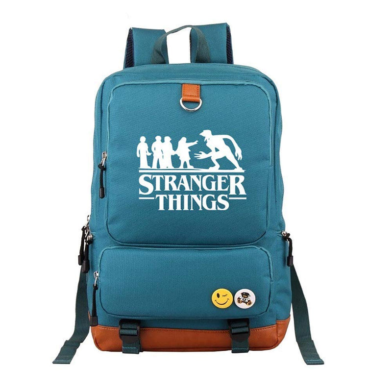 Stranger Things School Student Backpack Shoulder Book Bag - backpacks4less.com