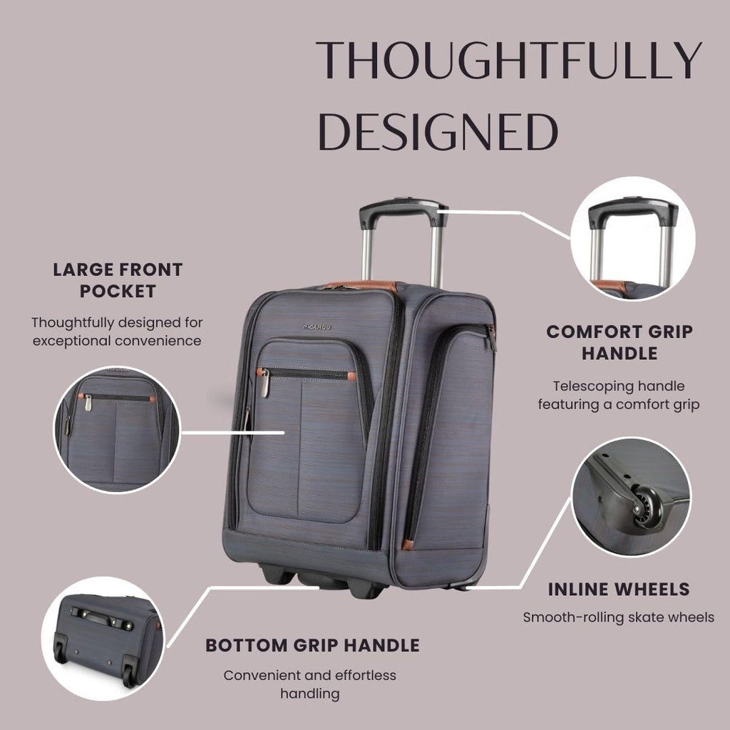 Ricardo luggage cheap under seat