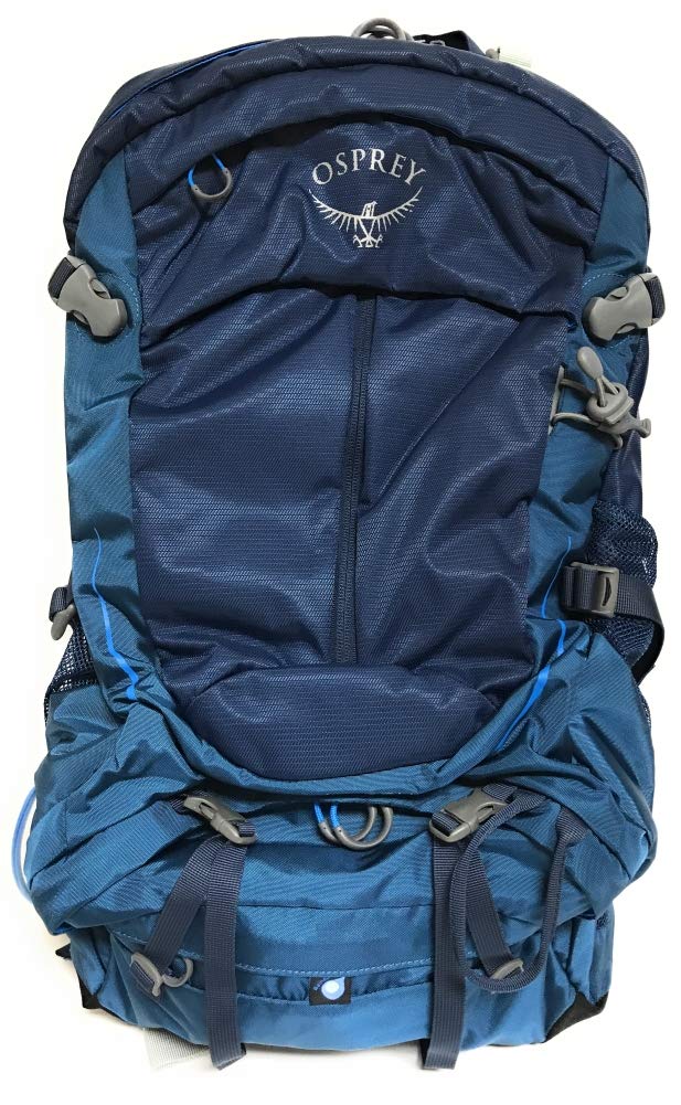 osprey backpack 34 l Osprey Packs Stratos 34 Hiking Backpack, Eclipse Blue, Small/Medium– backpacks4less.com