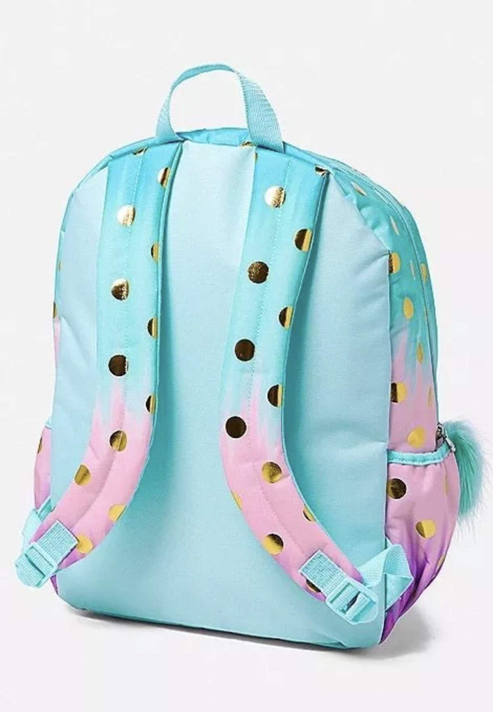 justice ombre mini backpack Justice Dot Ombre Foil School Backpack Initial (Letter H)