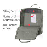 Fjallraven - Kanken Classic Backpack for Everyday, Fog - backpacks4less.com
