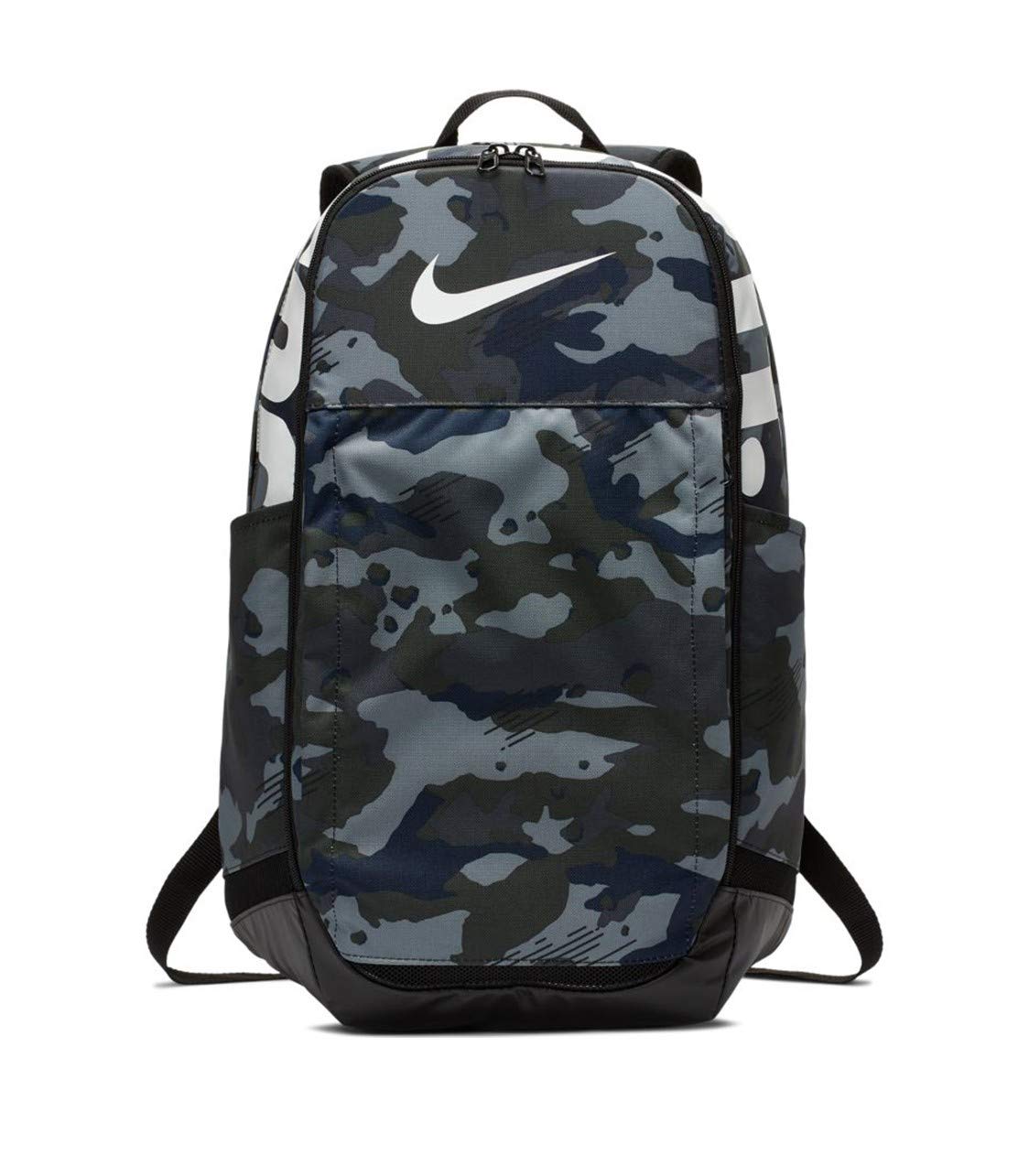 NIKE Brasilia Backpack, X-Large, 15 Laptop - CAMO Dark Grey