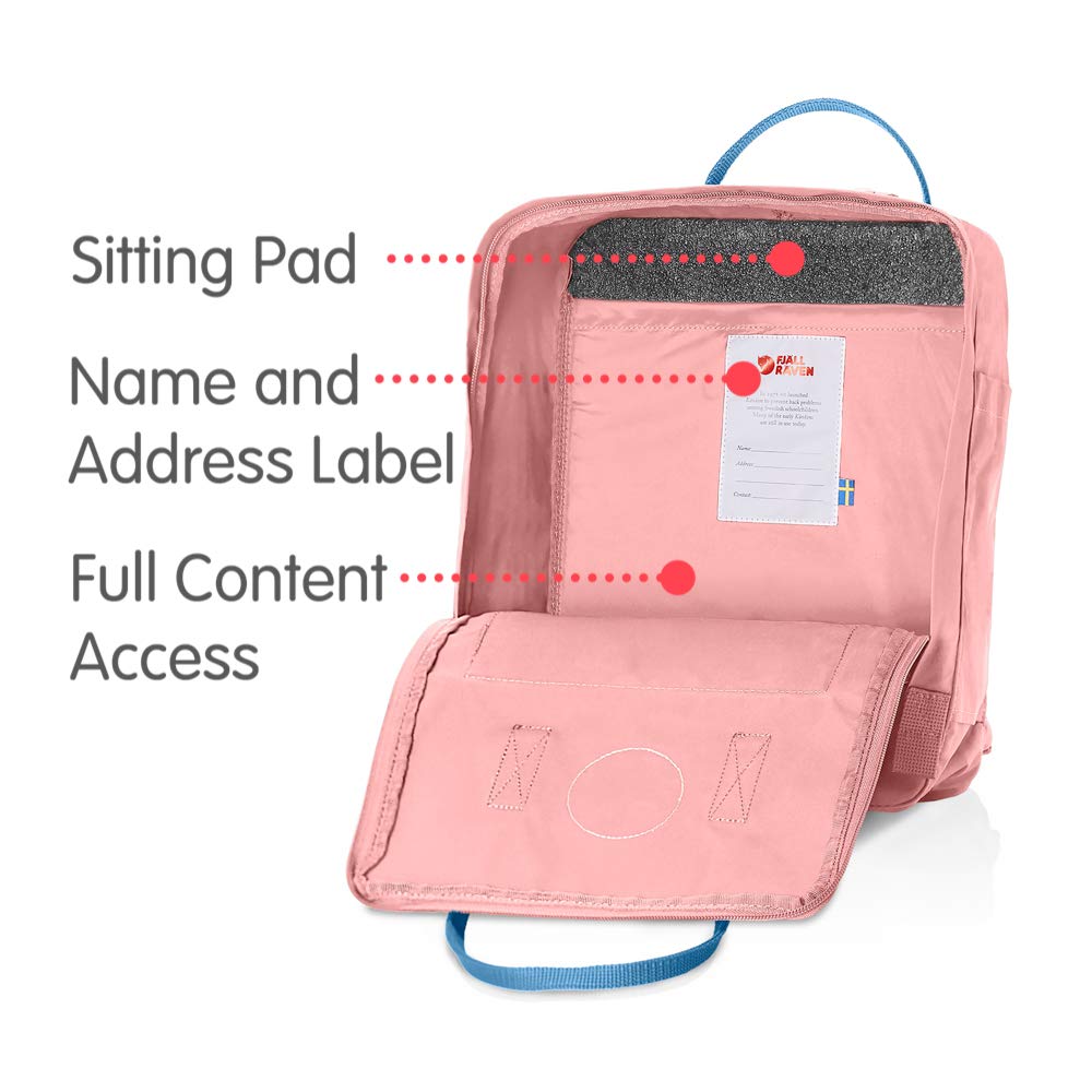 kånken backpack fjällräven pink-air blue Fjallraven