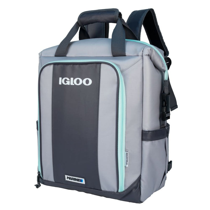Igloo Switch Marine Backpack-Gray/Seafoam, Grey - backpacks4less.com