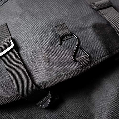 SAY HO UM Trifold 66 Inch Women Travel Garment Bag With 7 pockets | Extra Long Wedding Dress, Formal, Evening, Ball Gown | Hanging, Breathable, Foldable | Full Length Traveling Carry On for Clothes - backpacks4less.com