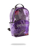 SPRAYGROUND BACKPACK PURPLE TAPE SHARK RAEKWON - backpacks4less.com