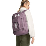 Under Armour Halftime Backpack, (500) Misty Purple/Misty Purple/Metallic Cristal Gold, One Size Fits All