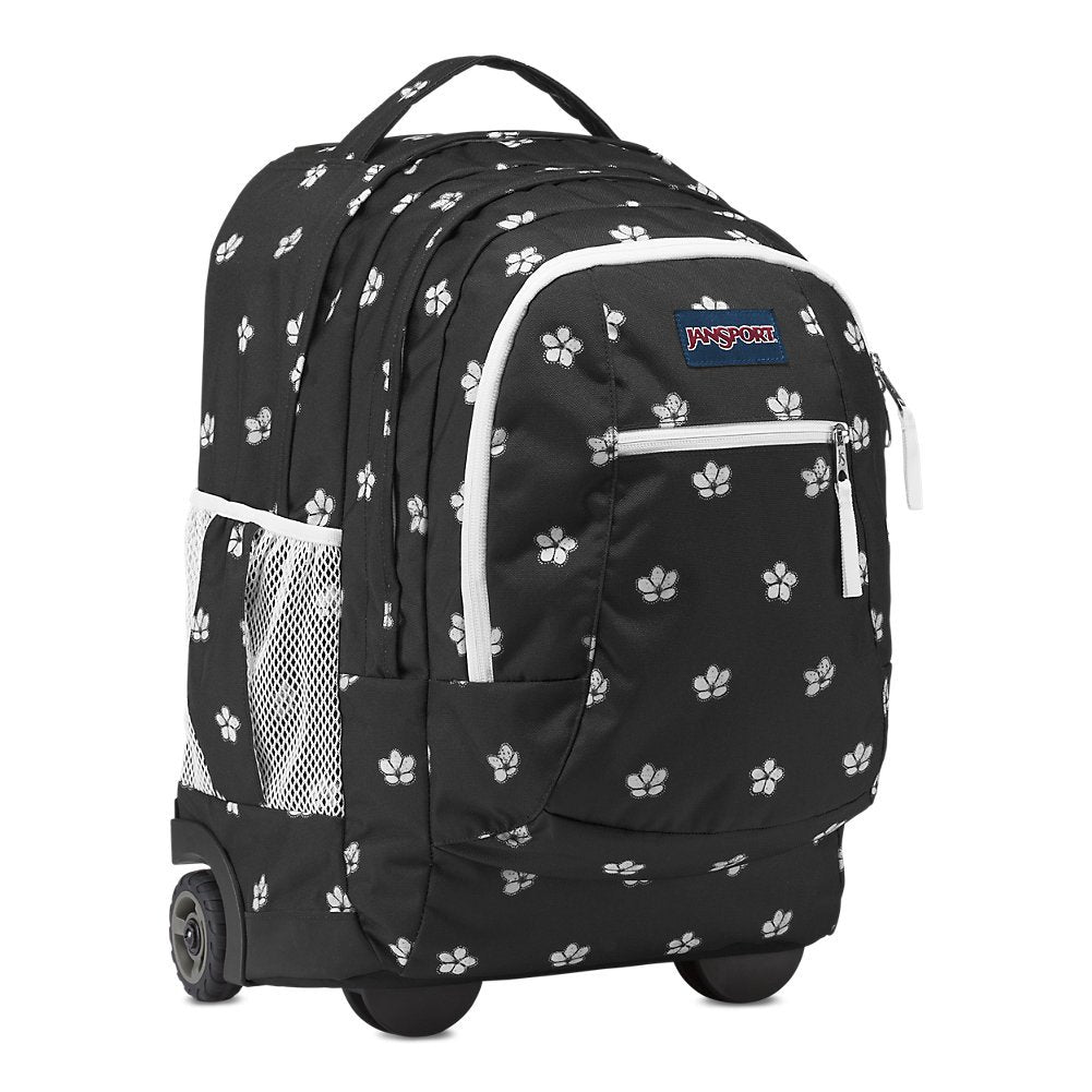 Jansport Driver 8 Rolling Laptop Backpack - Cherry Blossom - backpacks4less.com
