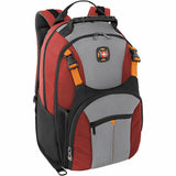 Swiss Gear Sherpa 16" Laptop Backpack Travel School Bag - Red - backpacks4less.com