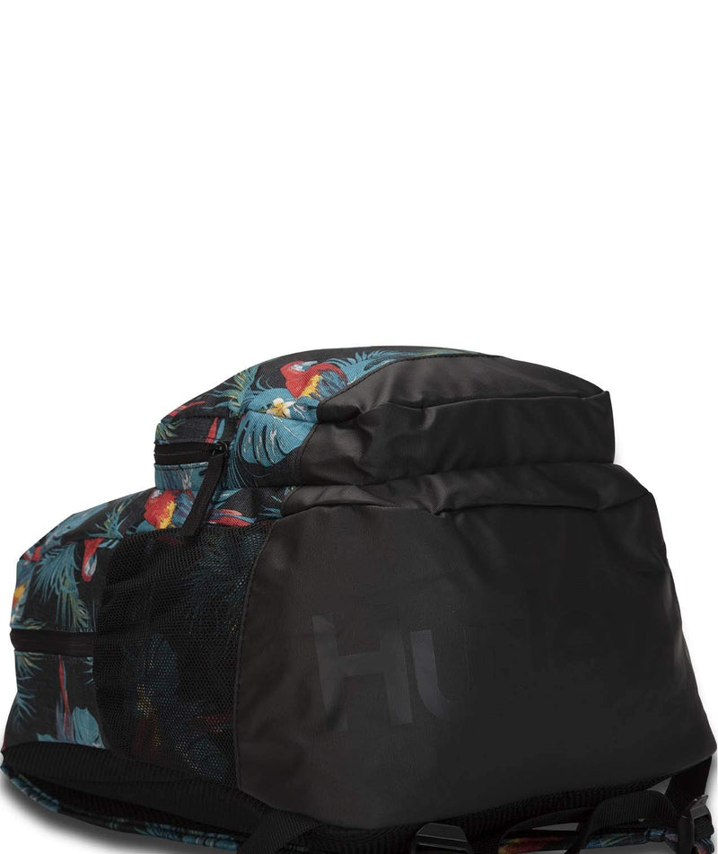 Hurley Blockade II Printed 21L Backpack - Black - backpacks4less.com