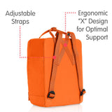 Fjallraven - Kanken Classic Backpack for Everyday, Burnt Orange - backpacks4less.com