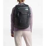 The North Face Women's Surge Backpack, Asphalt Grey Light Heather/Windmill Blue