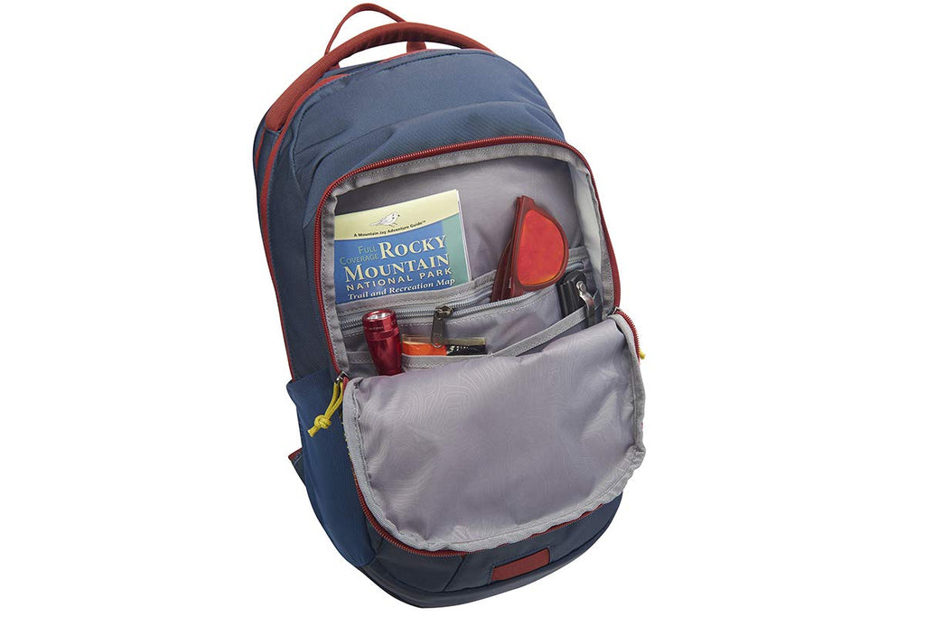 kelty 30l backpack Kelty Slate Backpack, Midnight Navy/Red Ochre