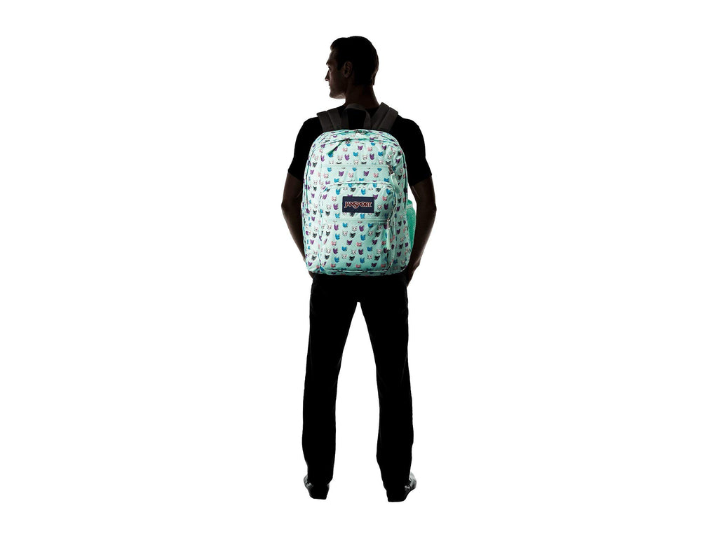 girl backpacks for middle school jansport JanSport Big Student Backpack -Brook Green Cool Cats