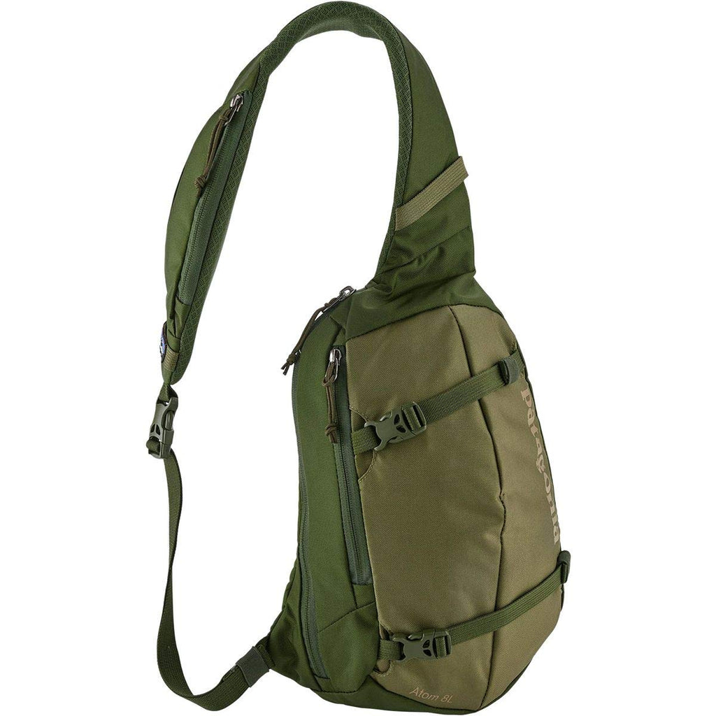patagonia breathable unisex outdoor atom sling backpack (8L) Pack volume is 8 liters. Patagonia Unisex's Atom Sling 8L