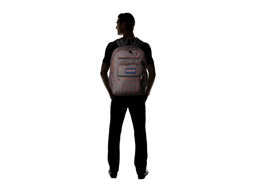 jansport right pack plaid JanSport Big Student Backpack, Shady Grey Stitch Plaid
