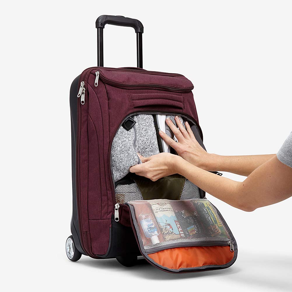 eBags TLS Mother Lode Mini 21 Inch Wheeled Duffel Bag Luggage - Carry-On - (Emerald) - backpacks4less.com