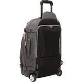 eBags TLS Mother Lode Rolling Weekender 22 Inch Travel Backpack with Wheels - Carry-On - (Eggplant) - backpacks4less.com