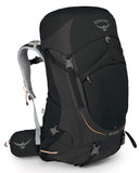 Osprey Packs Sirrus 50 Women's Backpacking Backpack, Black, Wxs/S, X-Small/Small